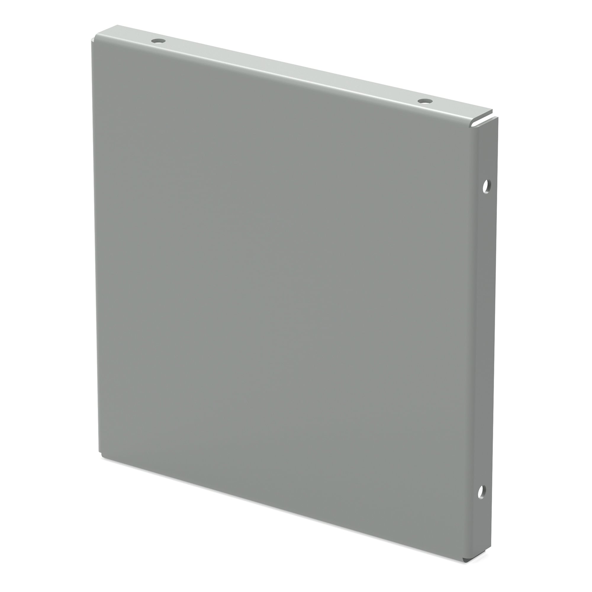 Closure Plate LayIn Wireway without knockouts, 6.00x6.00, Gray, Mild Steel