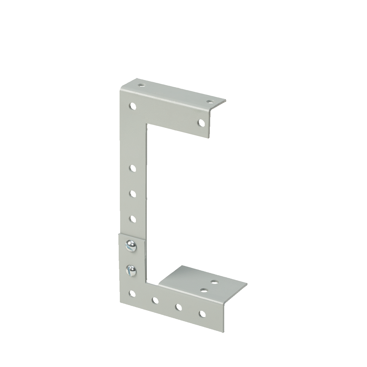 Drop and Bracket Hangers, fits 6.00x6.00, Gray, Steel