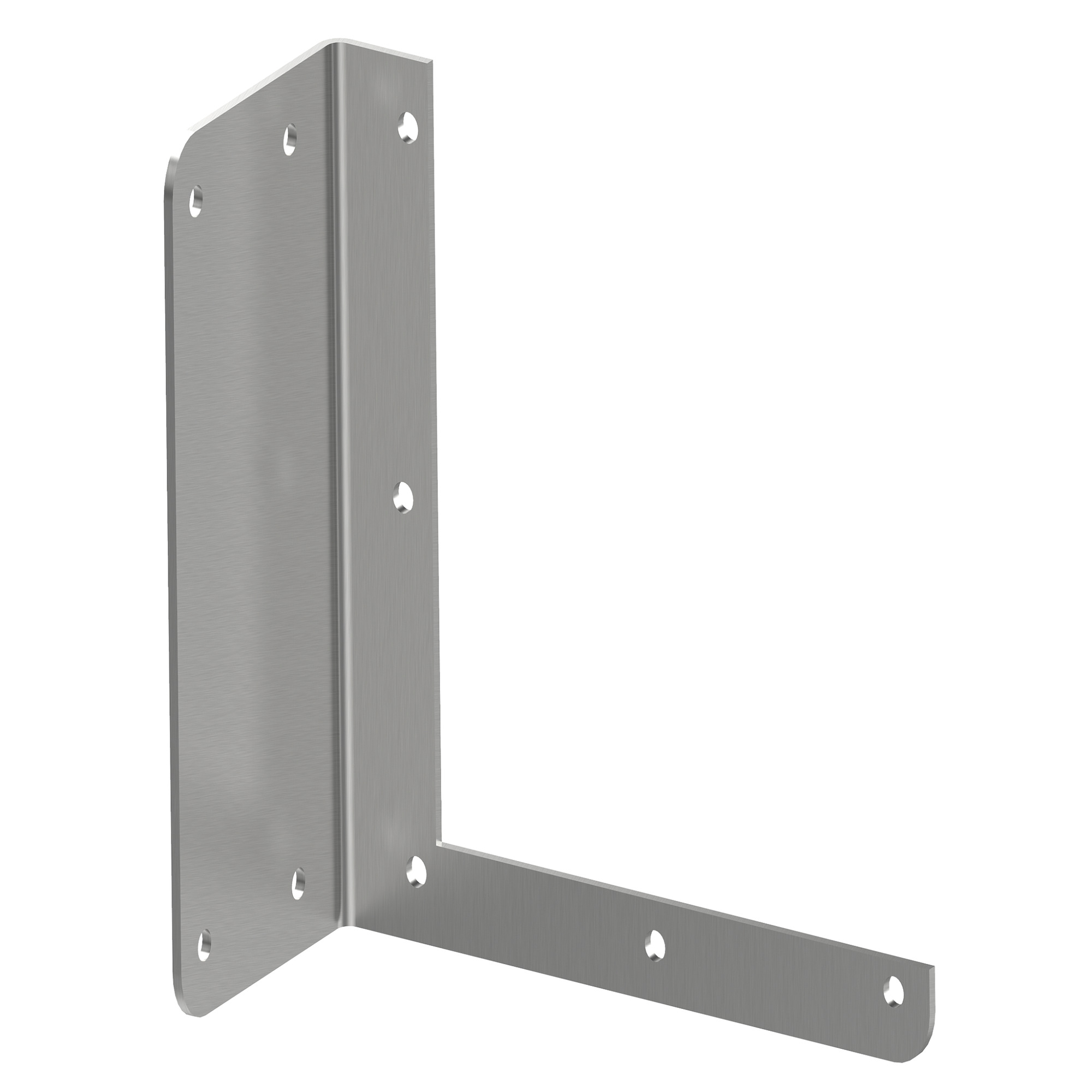 Bracket Hanger, fits 6.00x6.00, Brushed, SS304