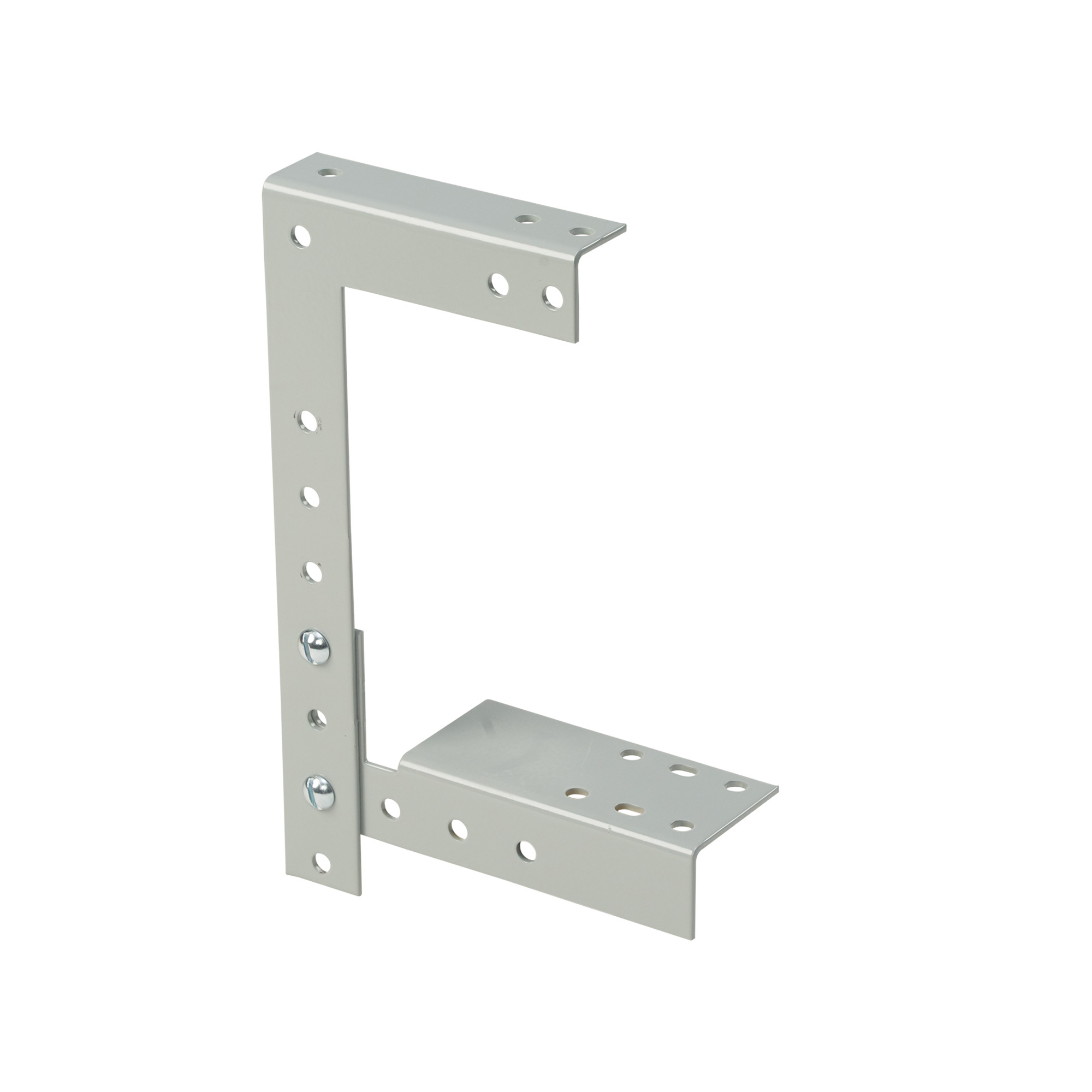 Drop and Bracket Hanger, fits 6.00x6.00, Gray, Steel