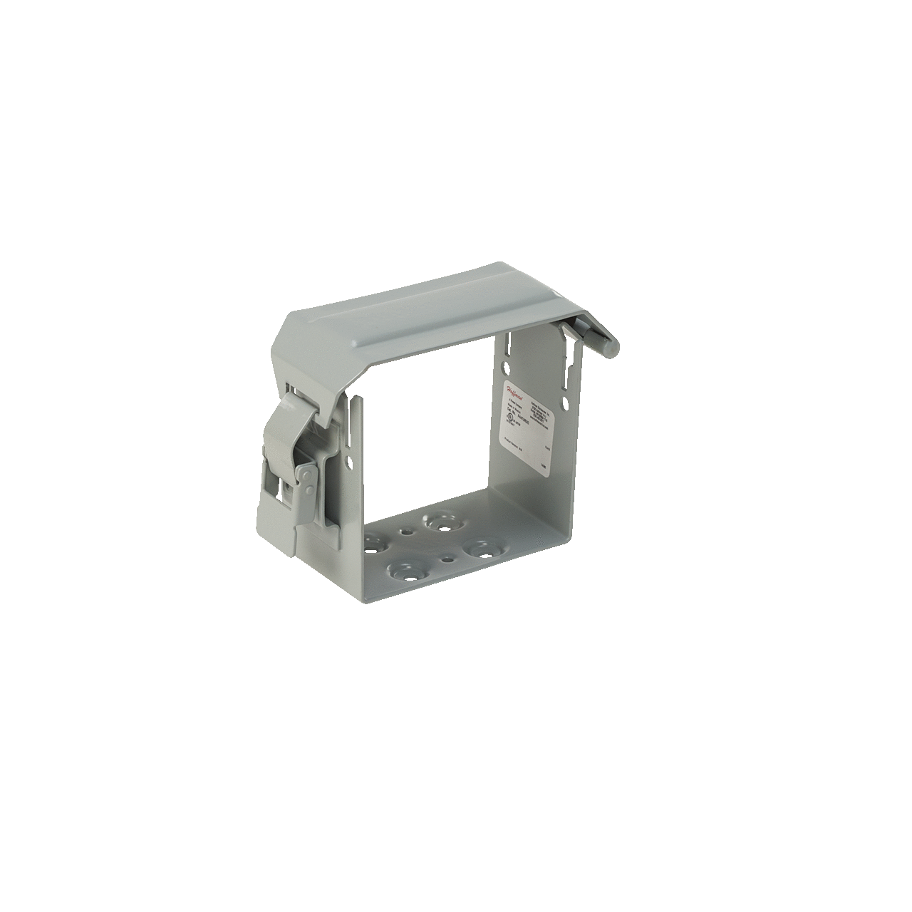 U-Connector, fits 6.00x6.00, Gray, Steel