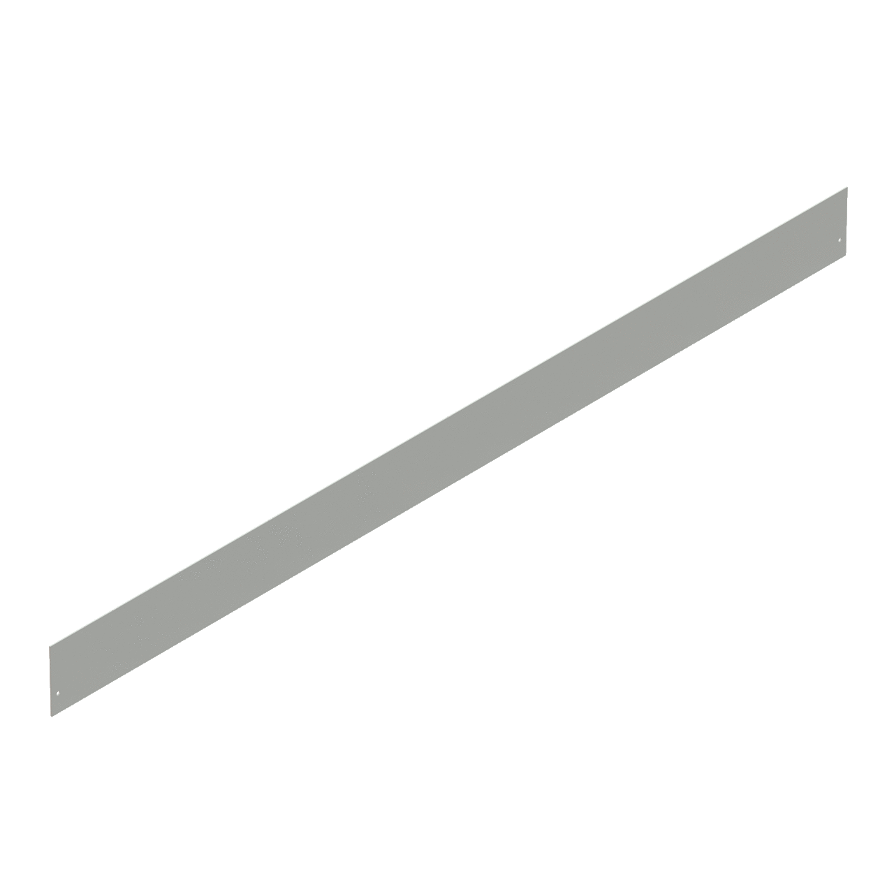 Barrier Kit, Bolt-On, fits 8.00x8.00, Gray, Steel