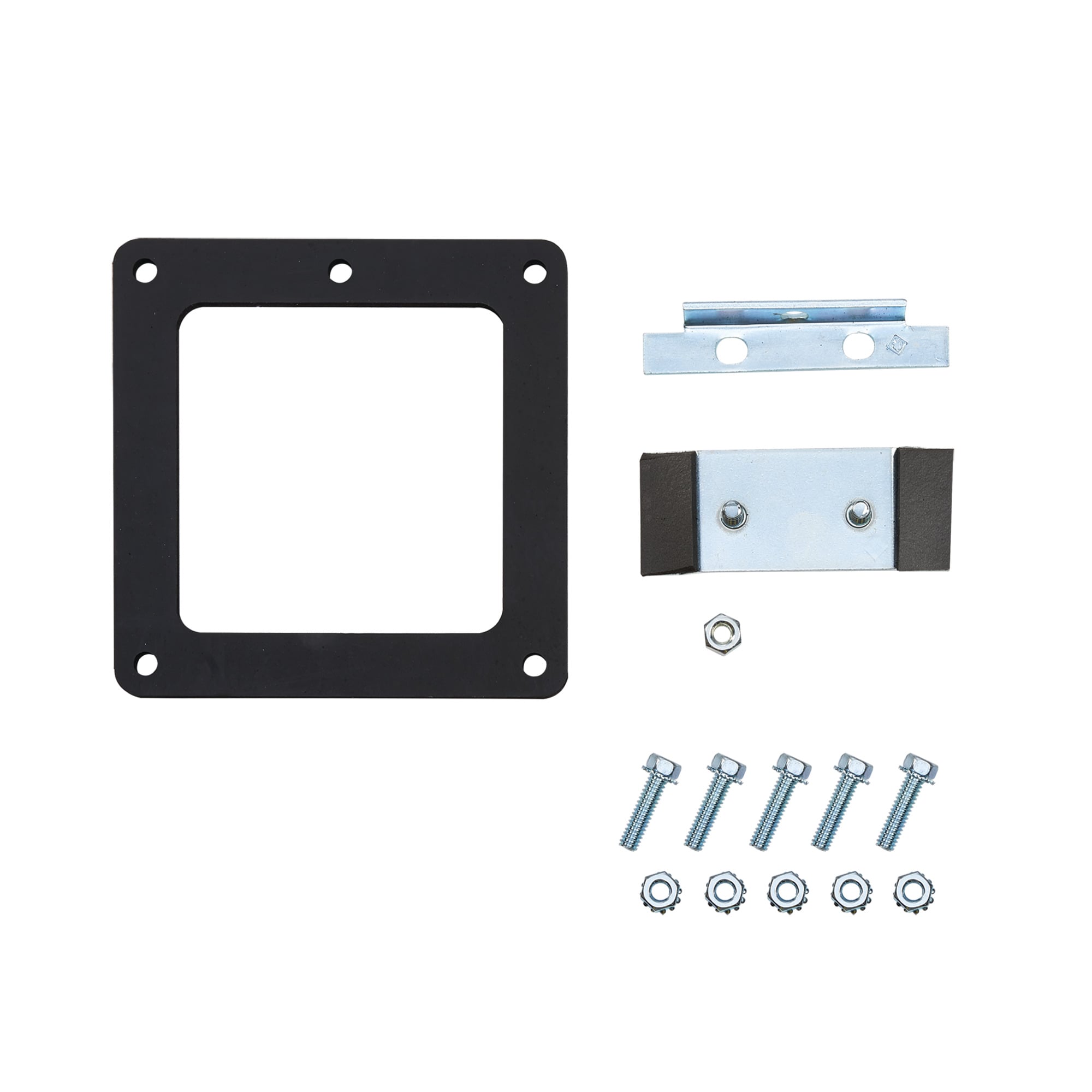 Sealing Plate 90-Degree Angle Lay-in HC Type 12 and 3R, 8.00x8.00, Gray, Steel