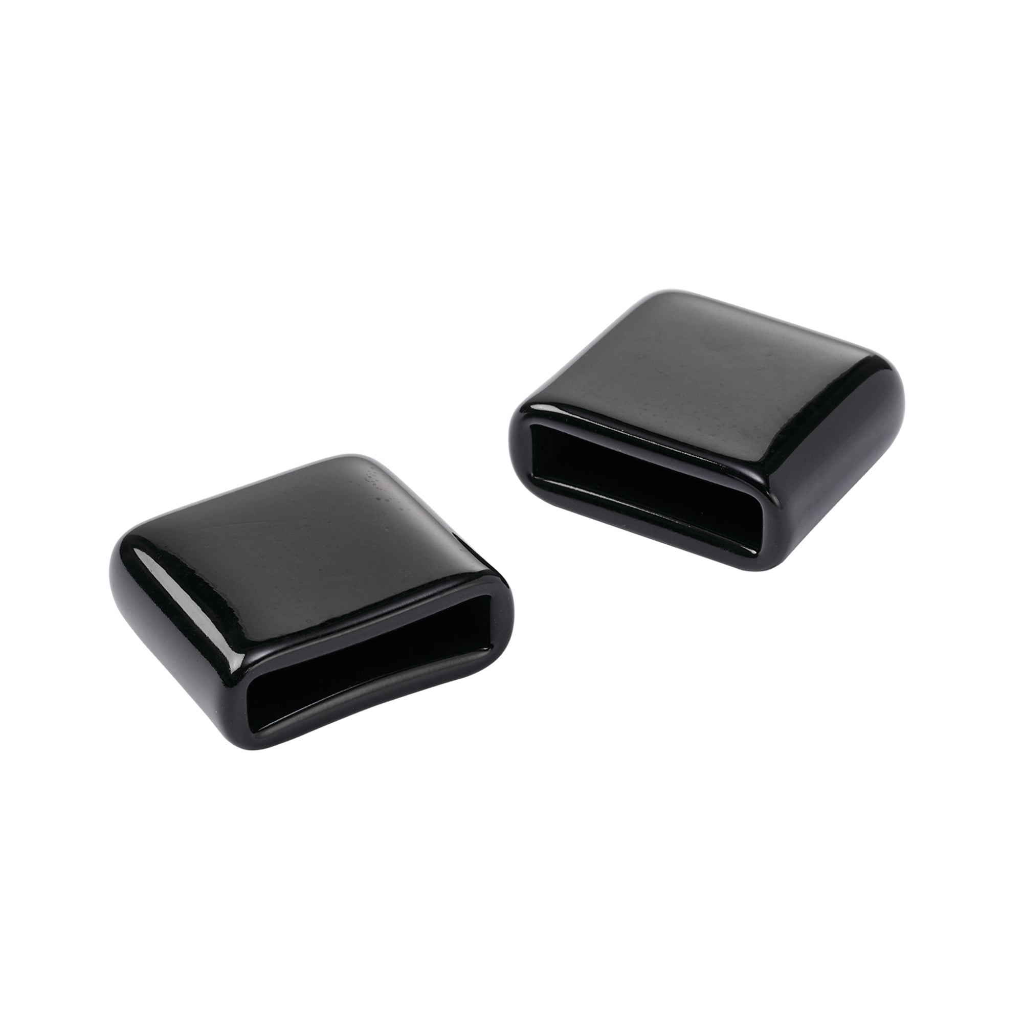 End Cap Kit, Black, Steel