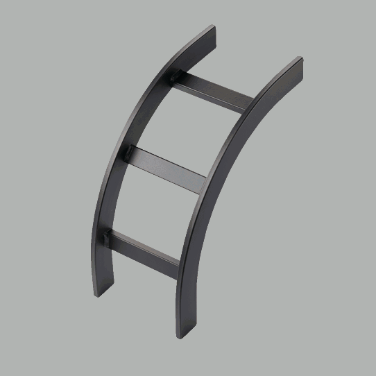 Design Bend Rack LIB12BLK Vertical Inside Ladder Rack Bend, Steel | Crescent Electric ...
