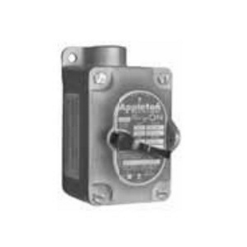 1-Gang Dead End Tumbler Switch; 1-Pole, 20 Amp, 120 - 277 Volt AC, Front Operated Actuator, Surface Mount