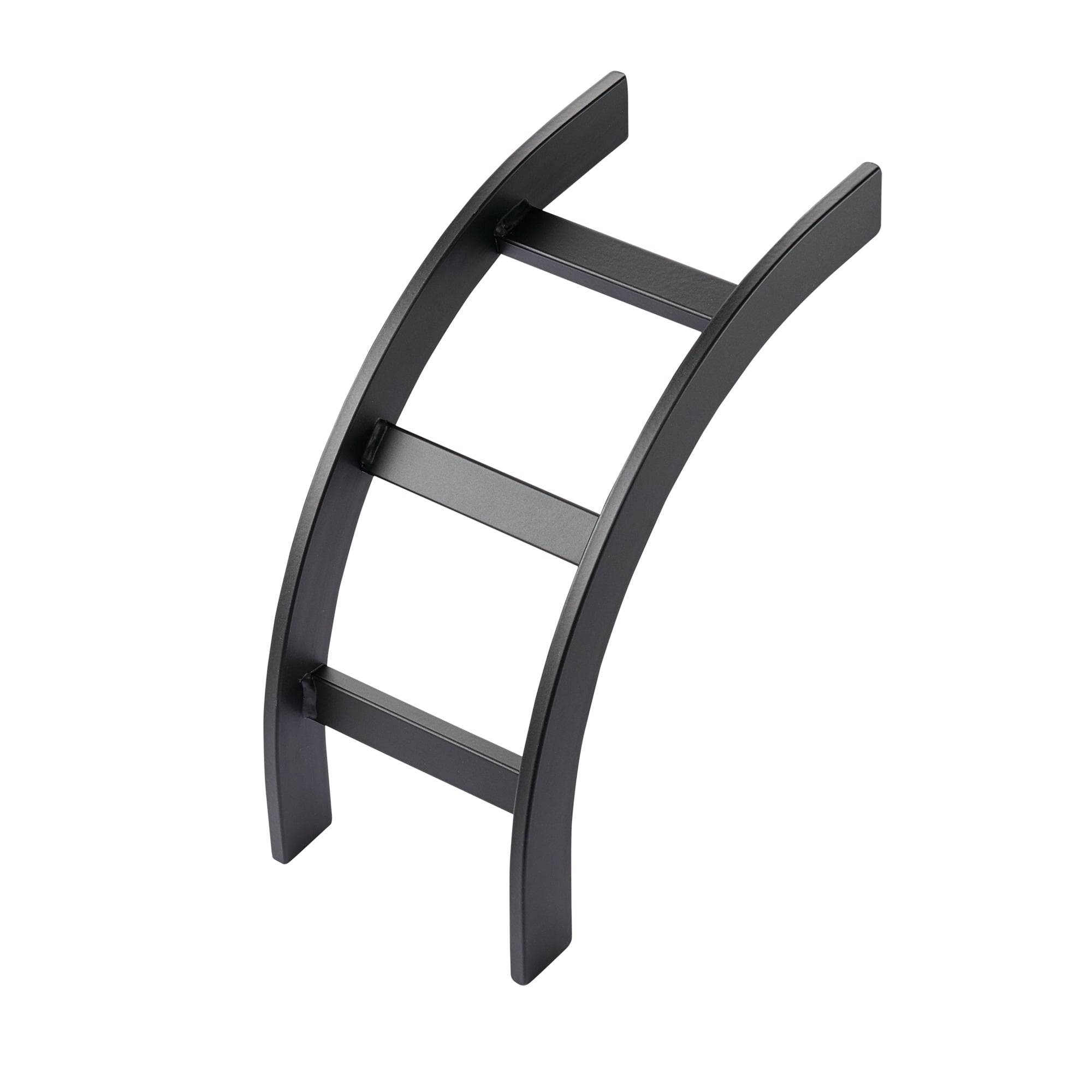 Ladder Rack Curved Kit (cULus Classified) Outside, fits 12.00, Black, Steel