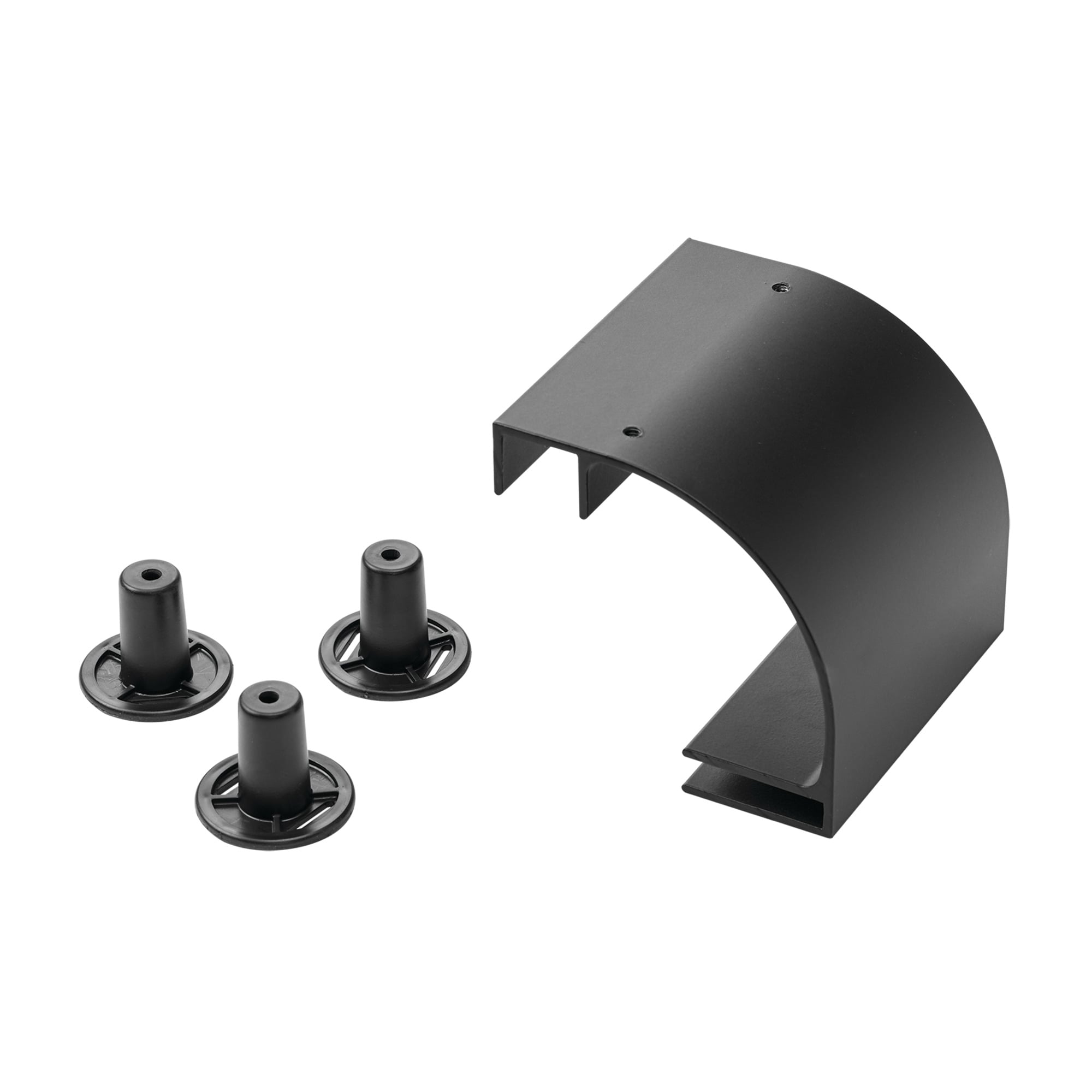 Radius Drop Kit, fits 12.00, Black, Aluminum