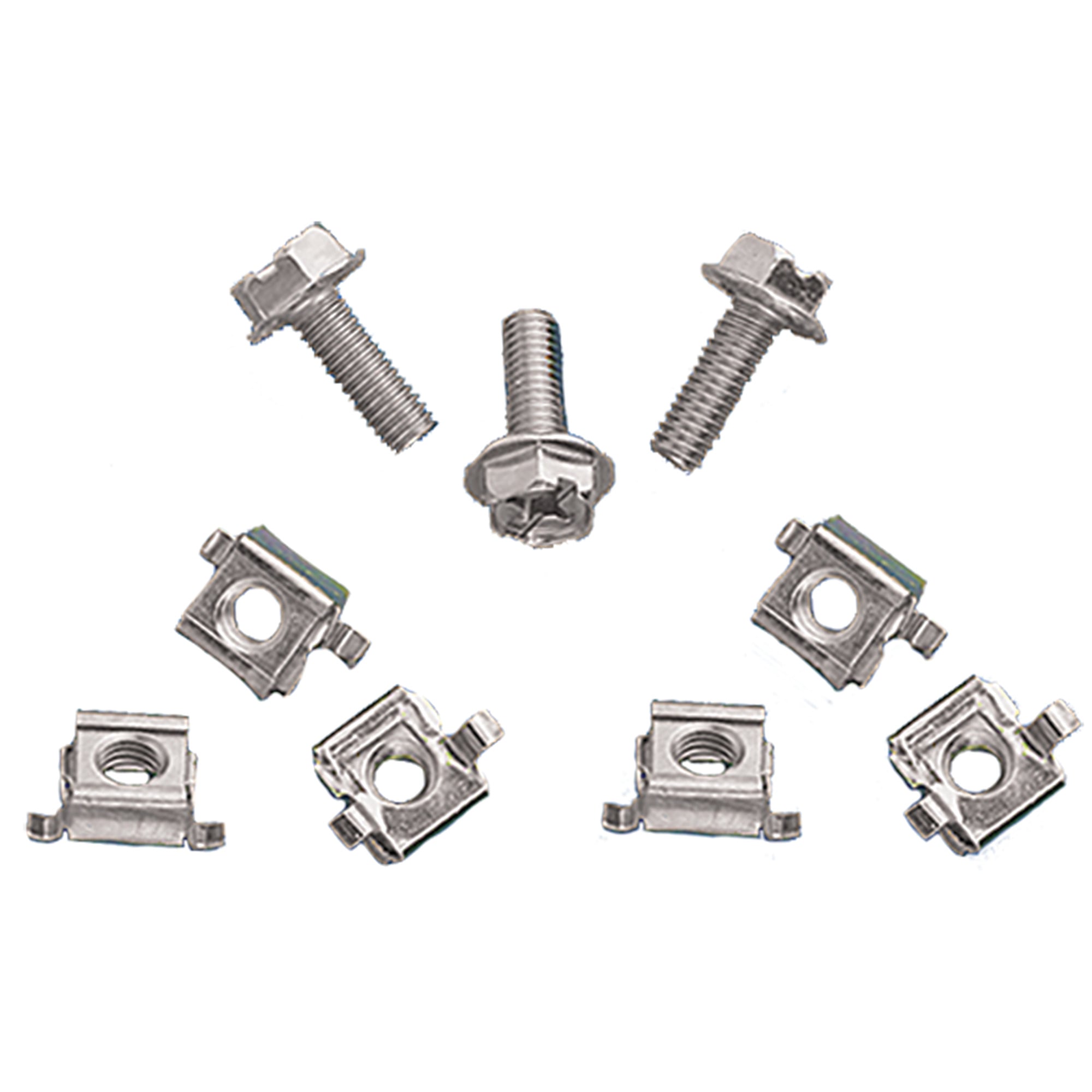 ProLine Fastener Package Grounding, M6 Quantity 20, Plated, Mild Steel