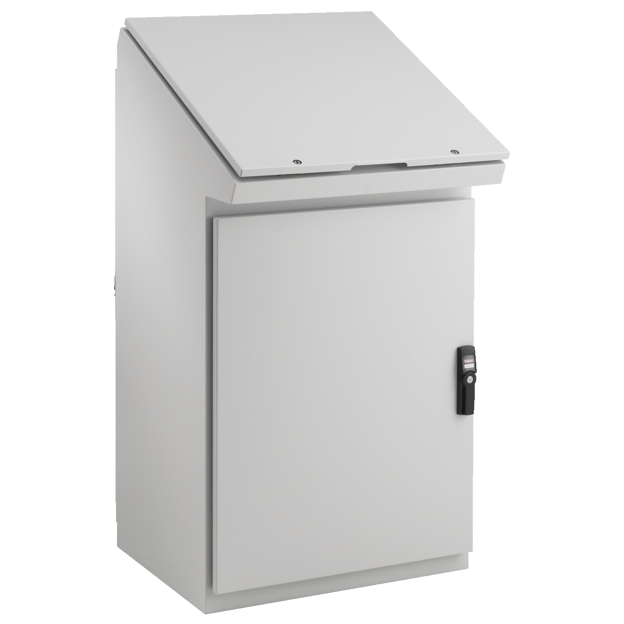 ProLine Gold Series 1-Bay Desk Console Type 12, 1175x946x469, Lt Gray, Steel