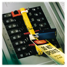 3M(TM) PanelSafe(TM) Lockout System PS-1012, 1 inch spacing, 12 slots