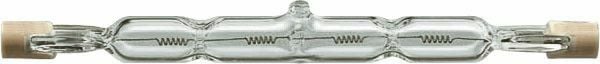 Double Ended Linear Provides high lumen output.;Available in several lengths to meet specific applications. High-quality white light with superior lumen performanceHalogen Double Ended lamps provide bright,white light for work lights and security lighting. Rugged construction for busy work sites. Offered in several lengths to meet most application needs.High lumen output provides light where you need it. Bright, white light.;Available in wide range of wattages.;Recessed Single Contact (RSC).;Available in 100,150, 250, 300, and 500 watts. Ideal for work lights, torchieres, sconces, outdoor security fixtures.