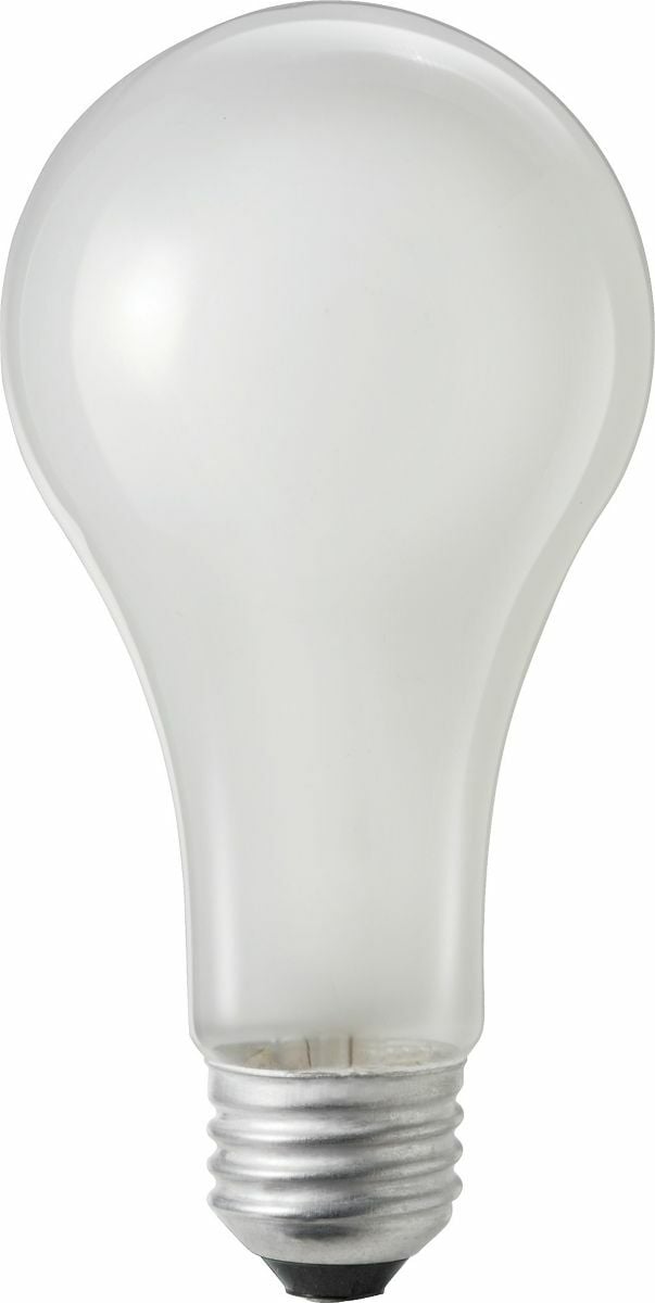 Rough Service Incandescent Lamps An exceptionally strong filament resists shocks, bumps and vibrations. Philips Family of Specialty Incandescents provide the perfect light for dramatic accents and display lighting as well as general lighting in a variety of applications.Rough Service incandescent lamps have an exceptionally strong filament for which a special filament wire is used, which makes these lamps extremely suitable for places where shocks, bumps and vibrations frequently occur. The clear version, with its completely visible filament, is a brilliant light source, whereas the inside-frosted lamp is used wherever well diffused light is required. Rugged design resists vibration.;Incandescent, vacuum or gas-filled lamp with clear or inside-frosted bulb.;Single coil filament.;Medium or mogul screw base.;Available in 60W and 75W versions in clear and frosted. Also available in 100W TuffGuard version. IdeaI for use in worklights and other fixtures subject to rough handling. Suited for Ships, engine rooms, mines, elevators public transport buses and trains and other industrial applications.