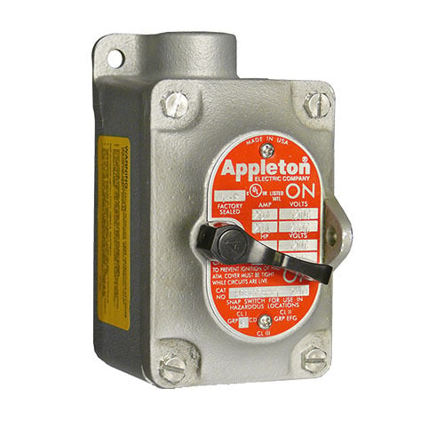 EFD Non-Factory Sealed Manual Contactor; 3 Pole, 30 Amp