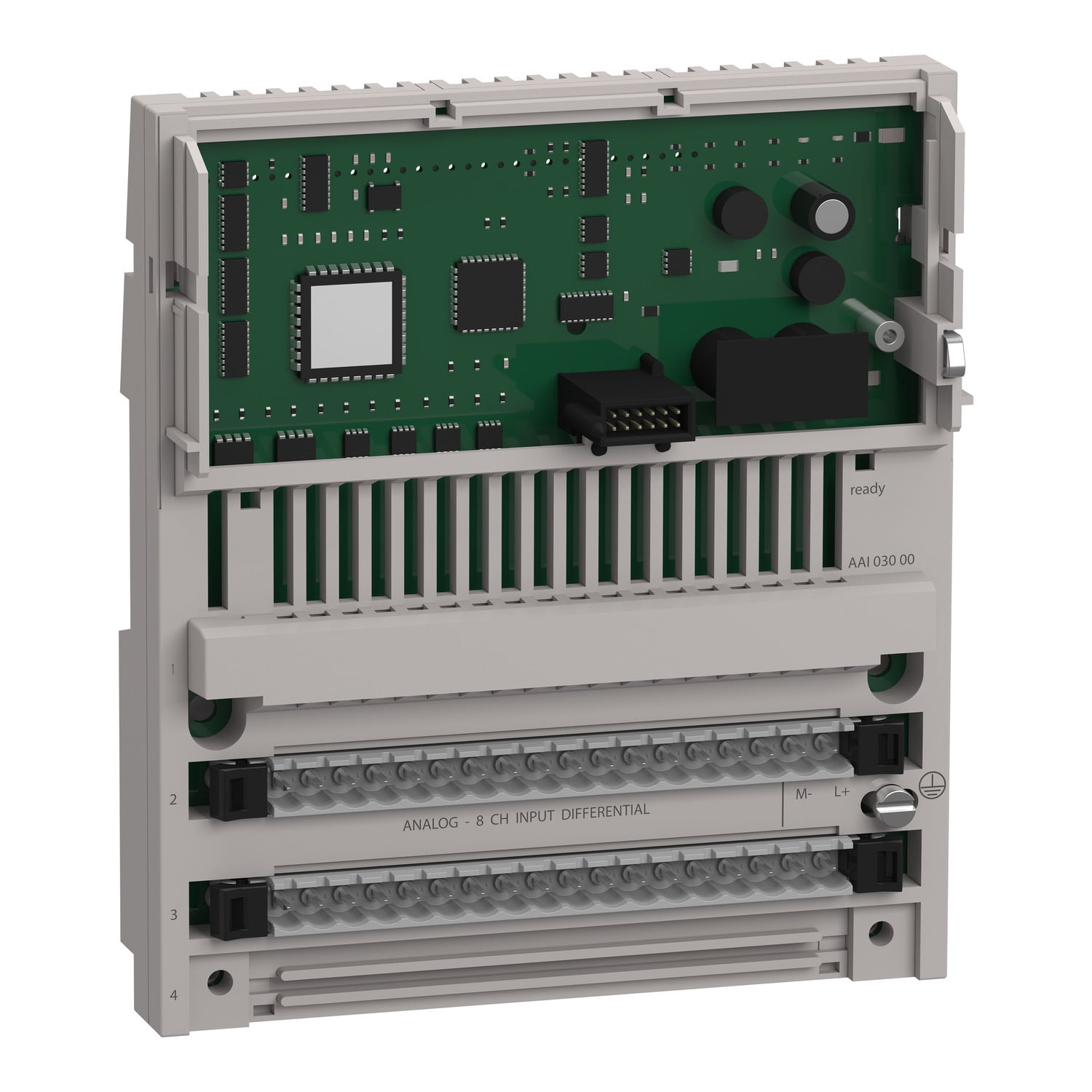 distributed analog input Modicon Momentum - 8 Input