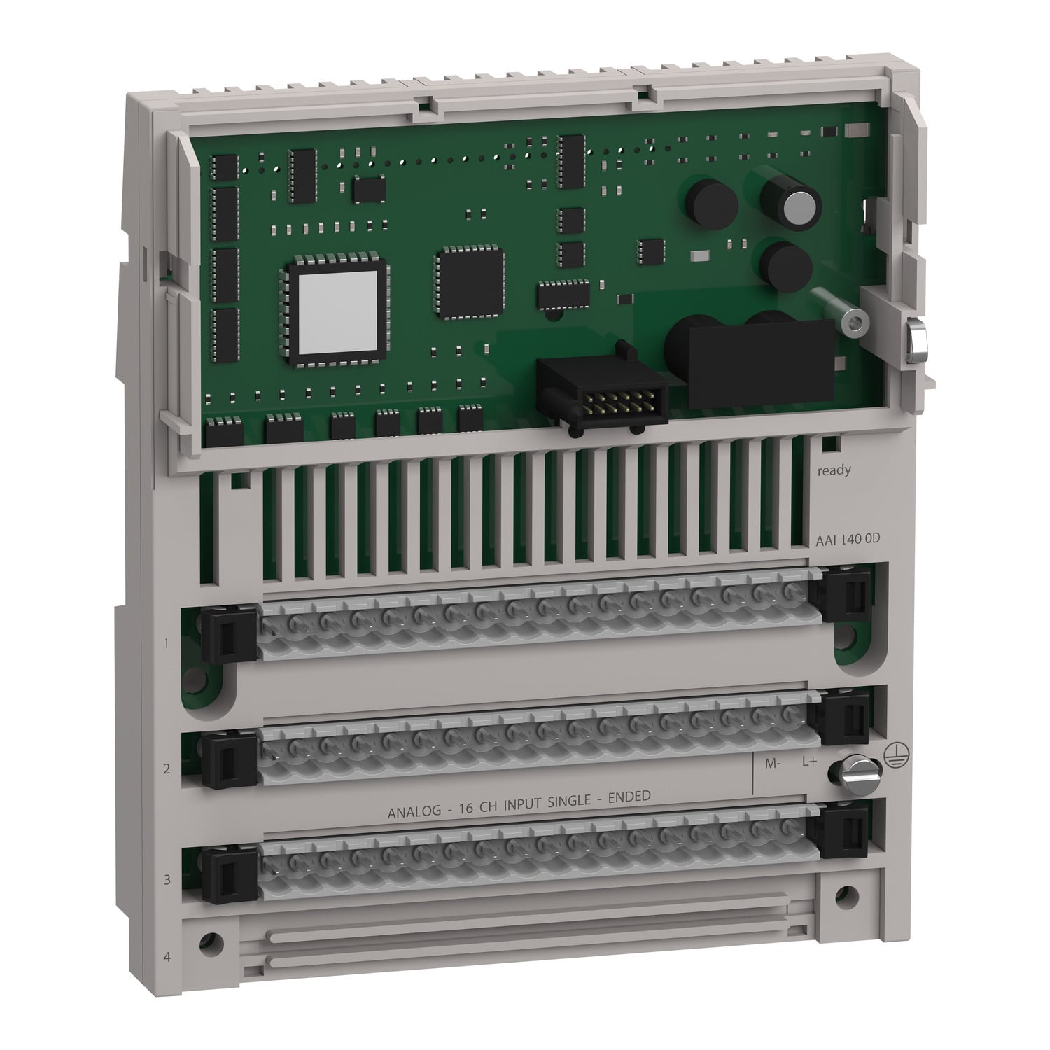 distributed analog input Modicon Momentum - 16 Input
