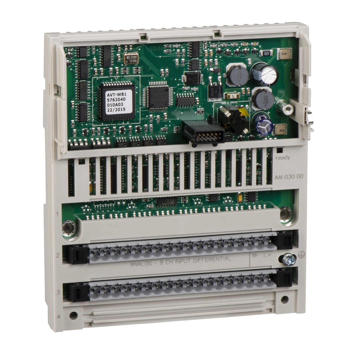 distributed analog input Modicon Momentum - 4 Input