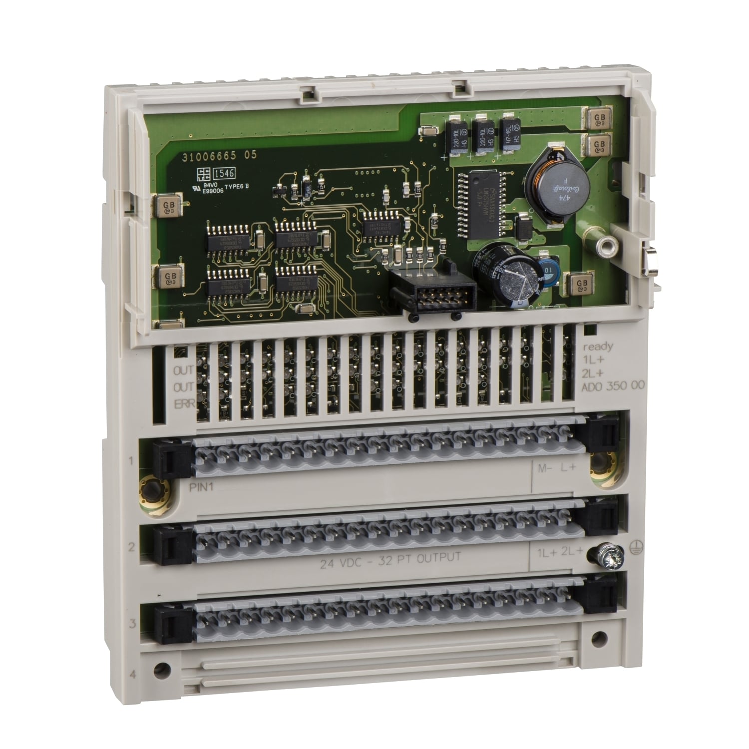 discrete output module Modicon Momentum - 8 O solid state