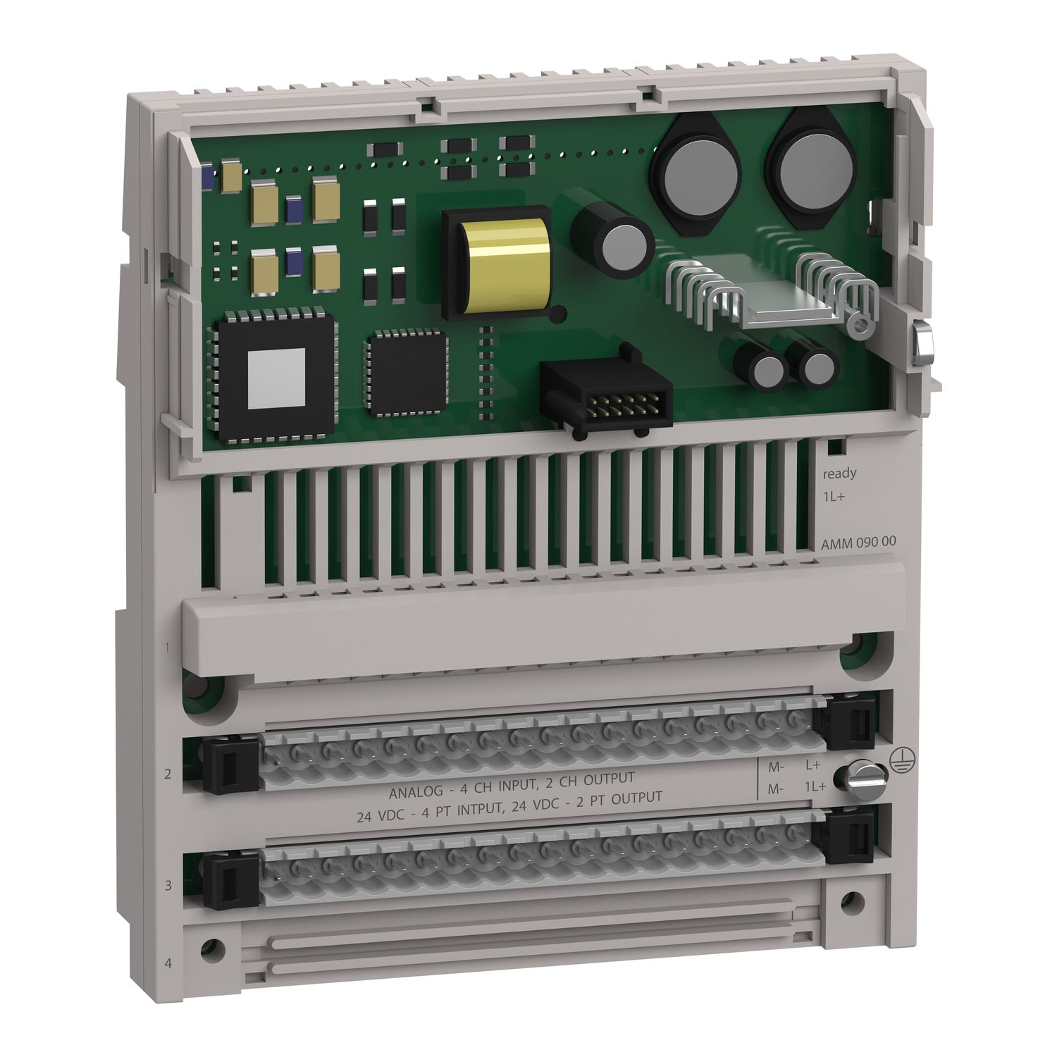 distributed analog/discrete I/O - 4 I / 8 O discrete - 6 I / 4 O analog