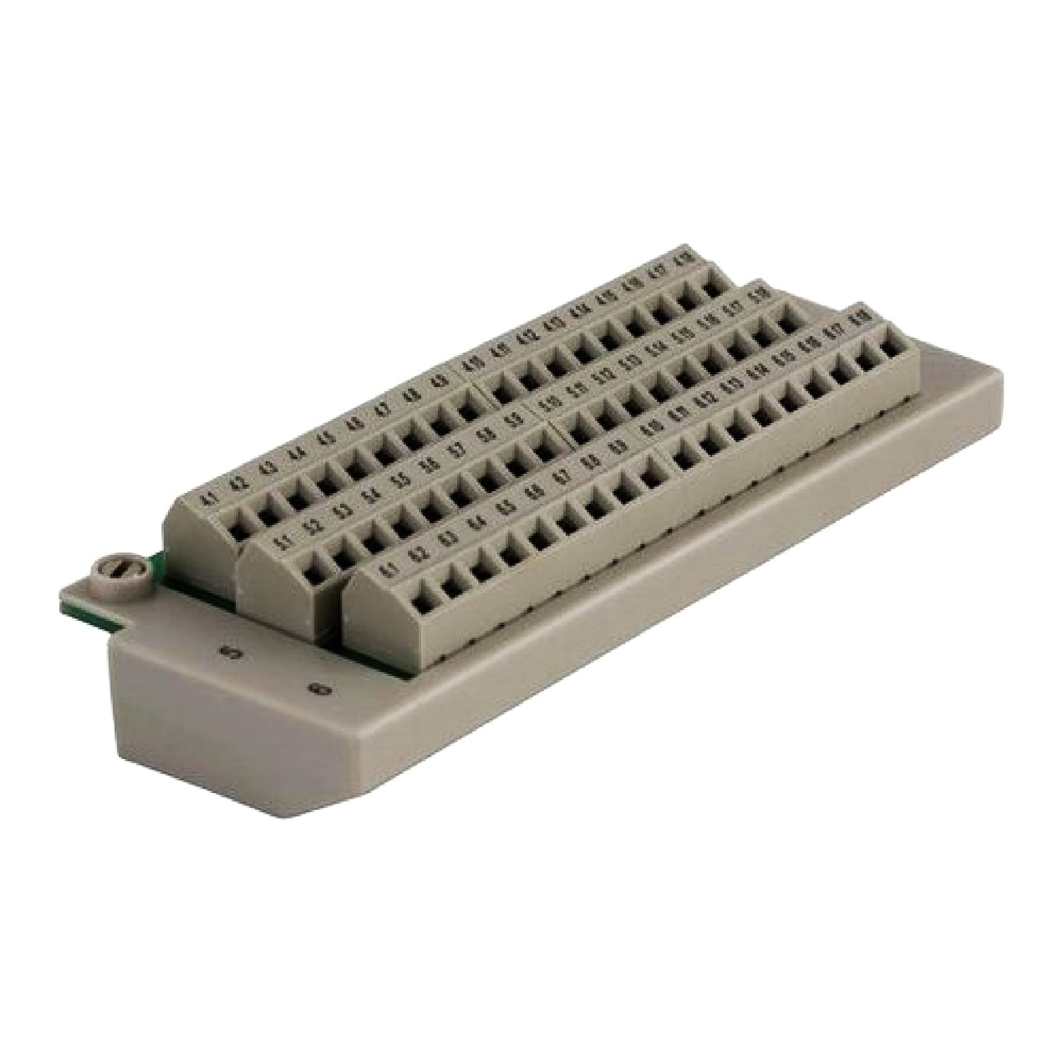 Modicon Momentum - busbar 3 rows - screw type terminals