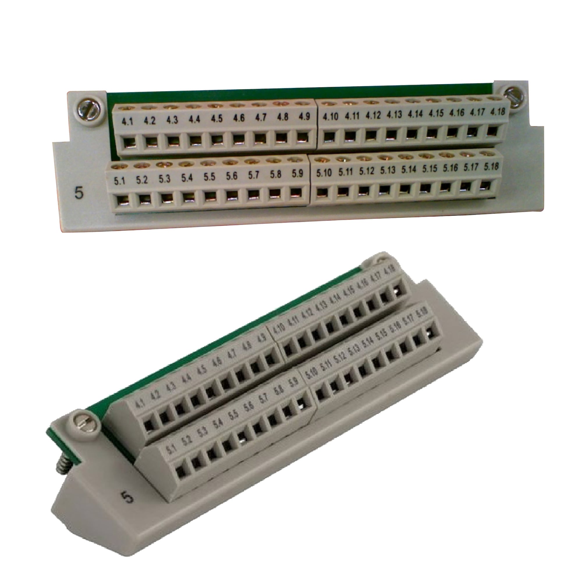 Modicon Momentum - busbar 2 rows - screw type terminals
