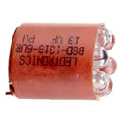 30mm push button, Type K, white super bright LED bulb, BA9 base, marked BSD 1318 6CW