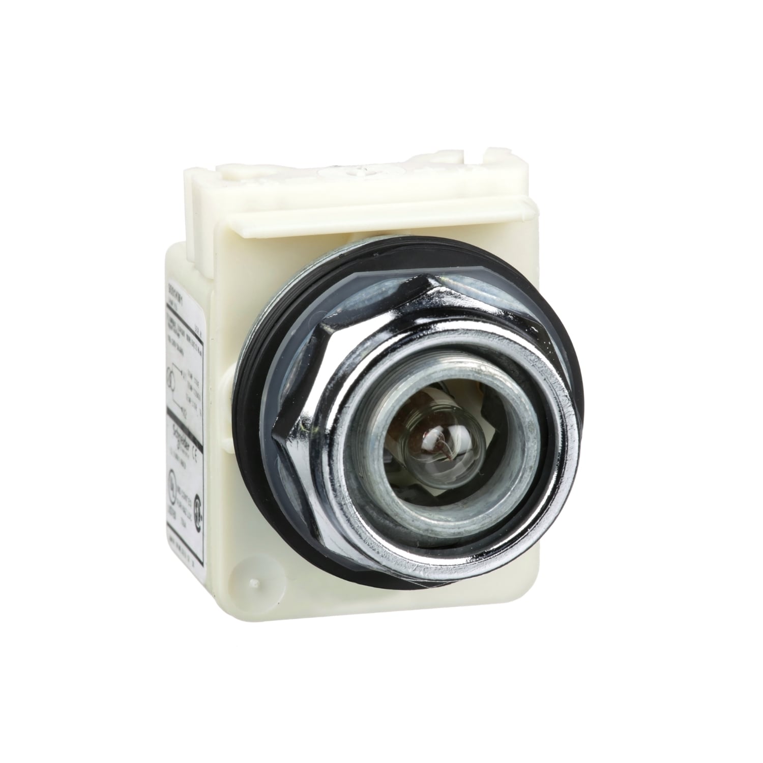 Pilot light head, Harmony 9001K, metal, without cap, 30mm, 120VAC
