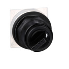 30mm Push Button, Type SK, selector switch, 2 position, black knob