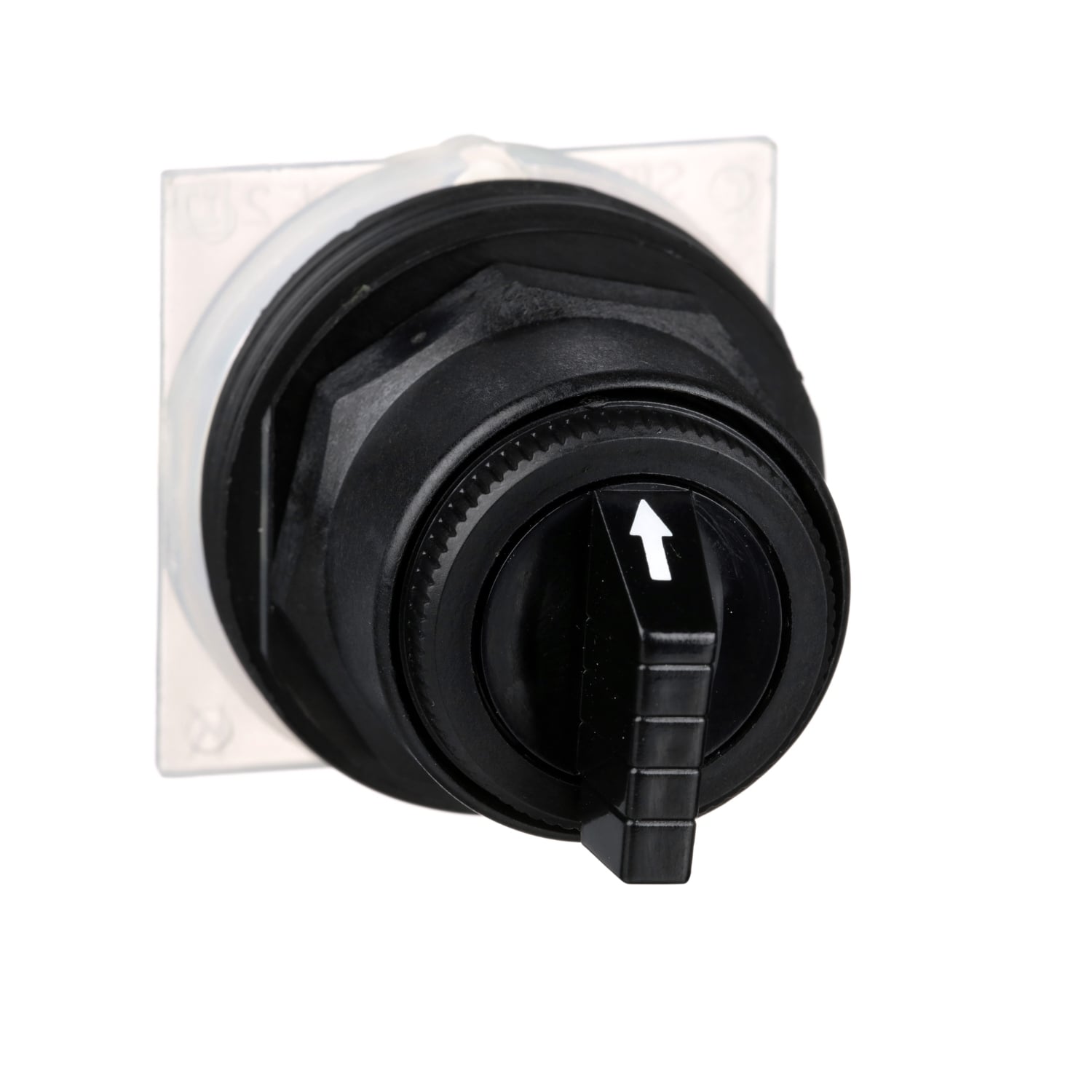 30mm Push Button, Type SK, selector switch, 3 position, C cam, black knob