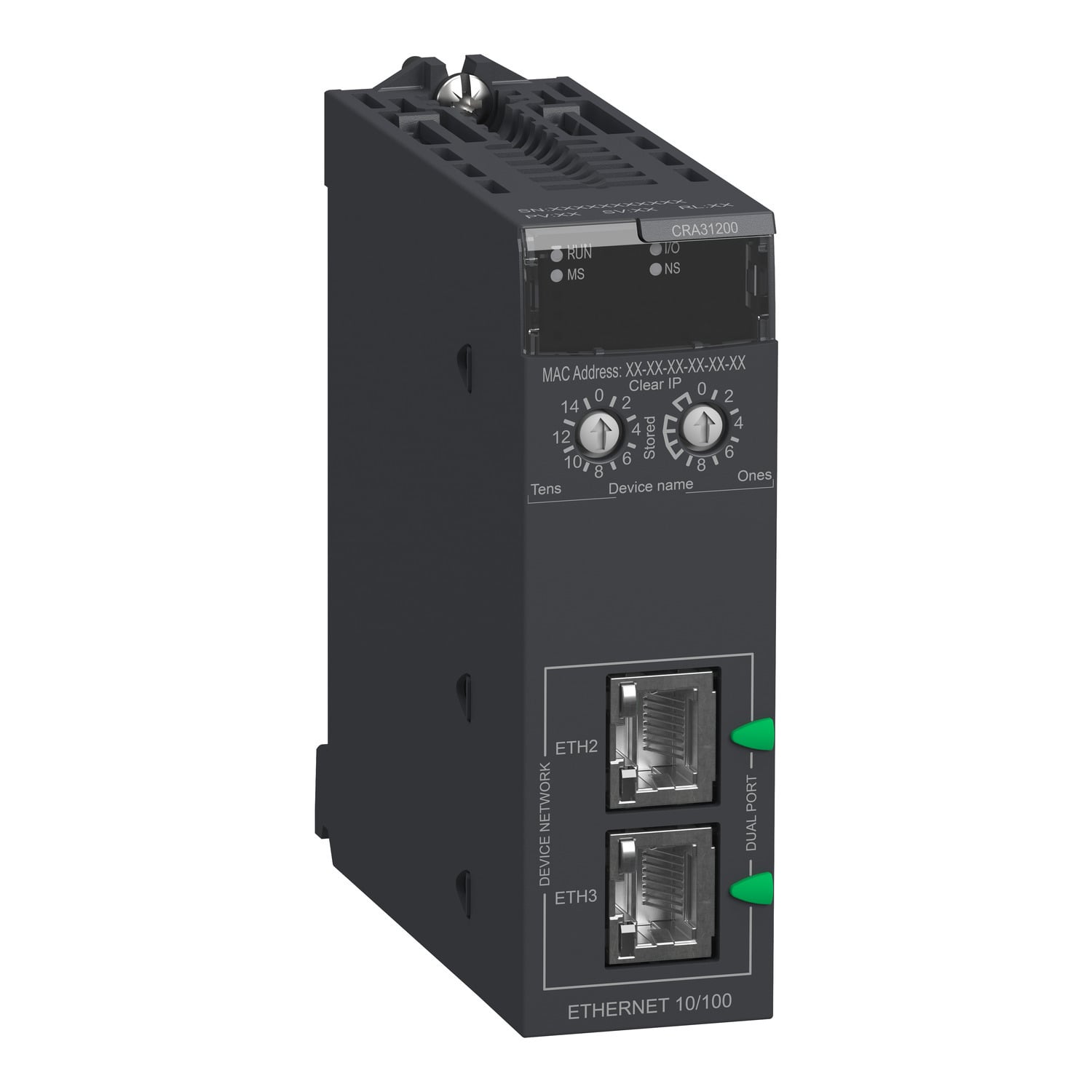 remote IO drop E/IP, Modicon X80, standard