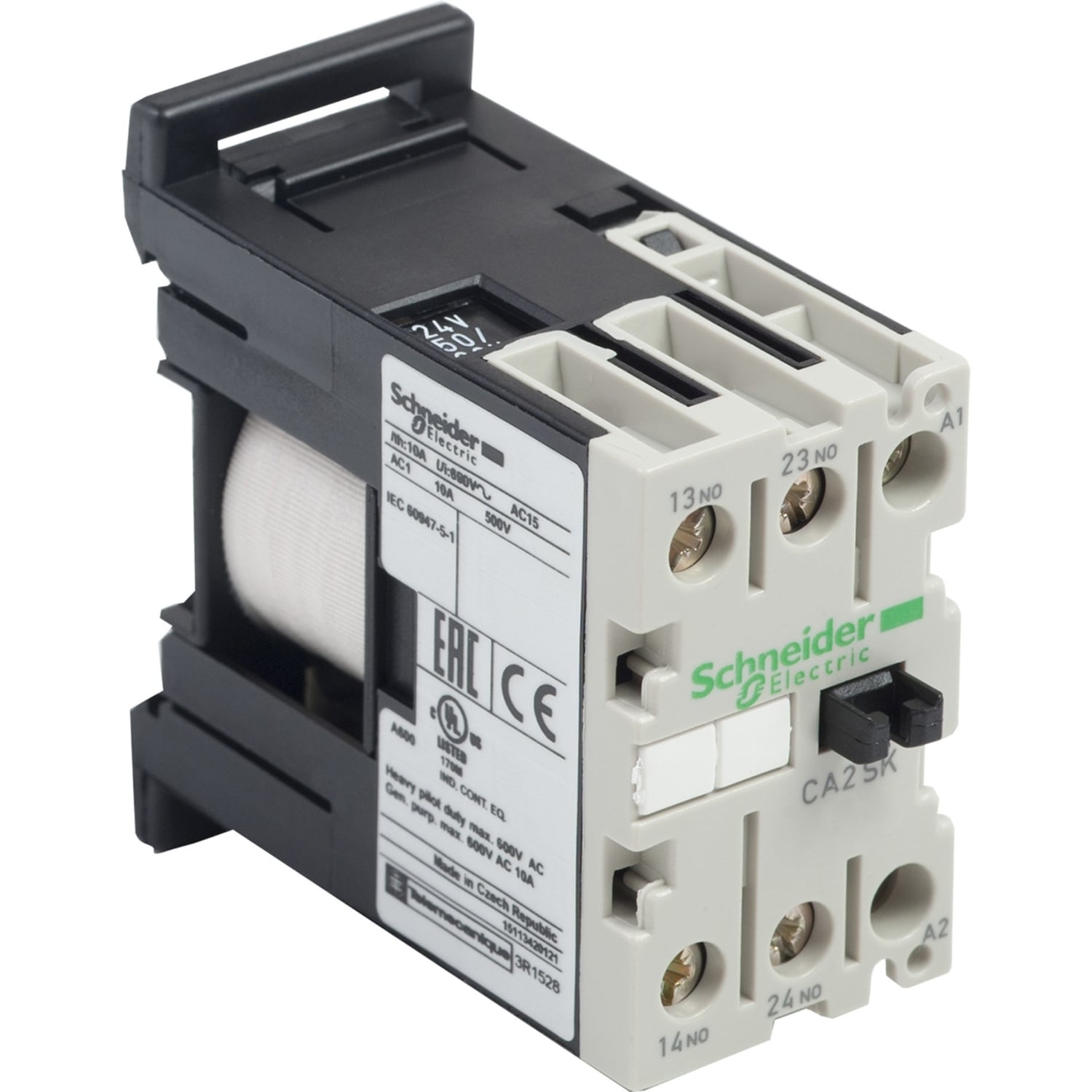 Control relay, TeSys SK, 2NO, <= 690V, 24V AC coil