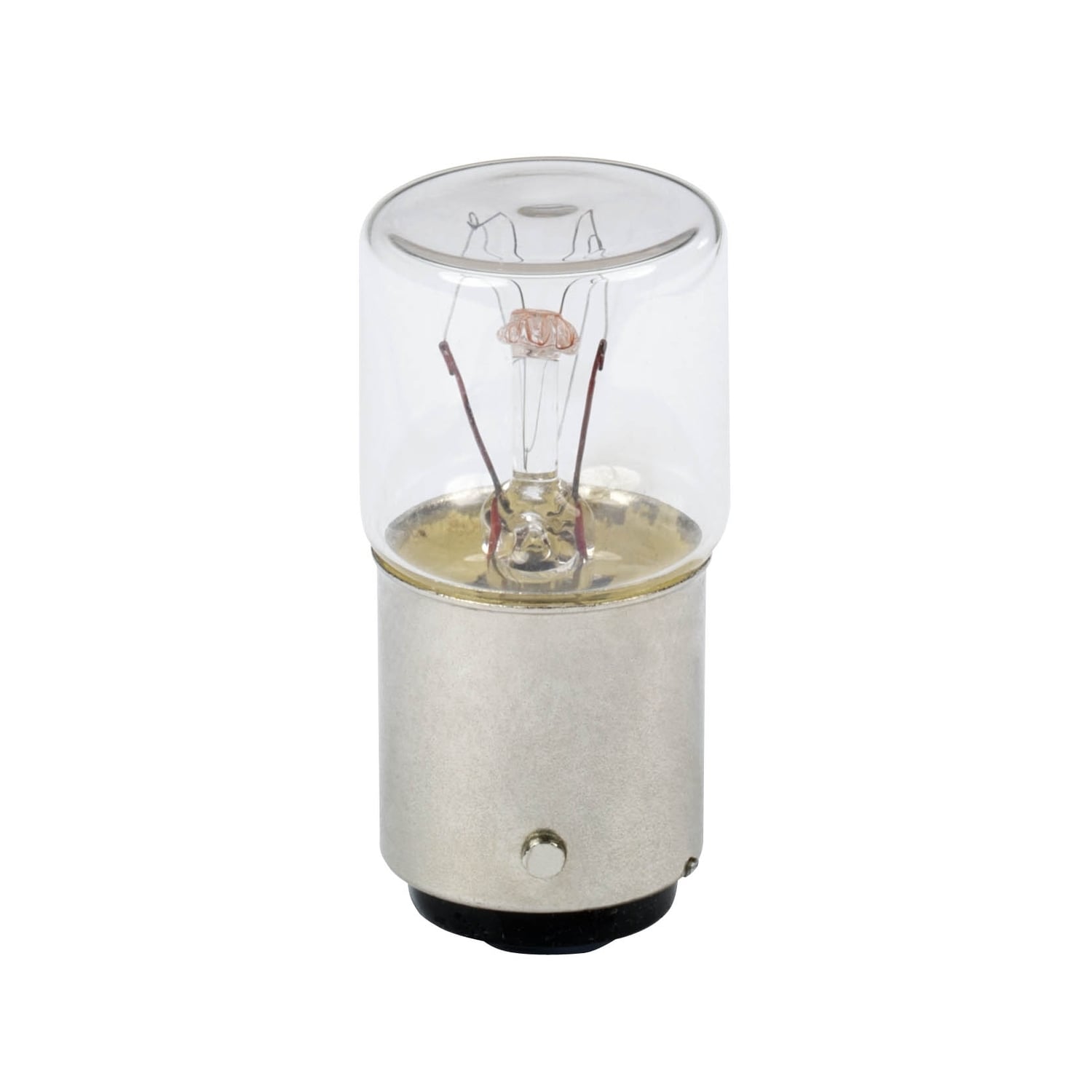 Incandescent bulb, Harmony XB4, BA15d, clear, steady light, 6W, 24V AC/DC