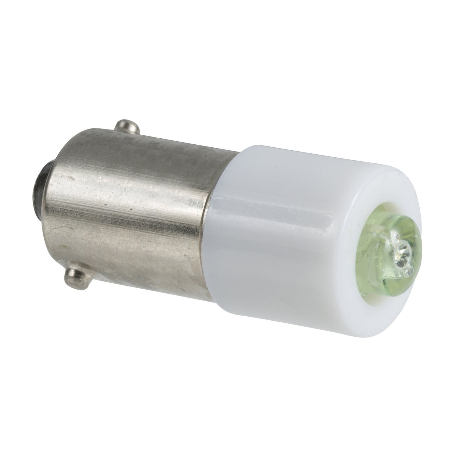 LED bulb, Harmony XB4, BA9s, green, 1.2W, 6V AC/DC