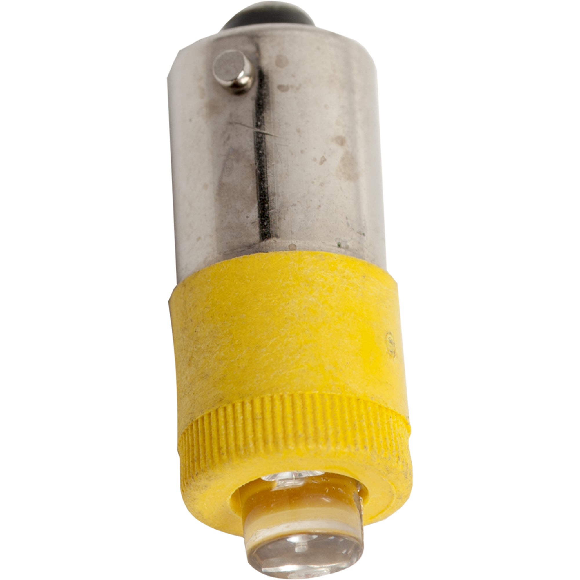 LED bulb with BA9s base - amber - 24 V AC/DC