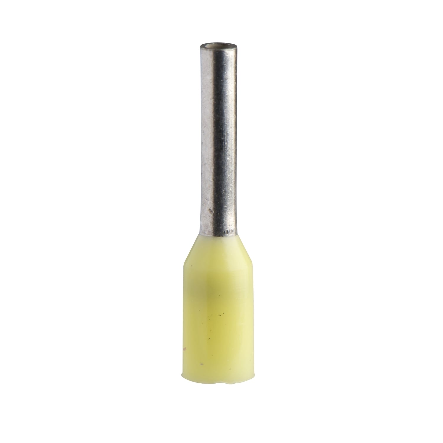 Cable ends, Linergy TR cable ends, single conductor, yellow, 2mm, medium size, 10 sets of 100