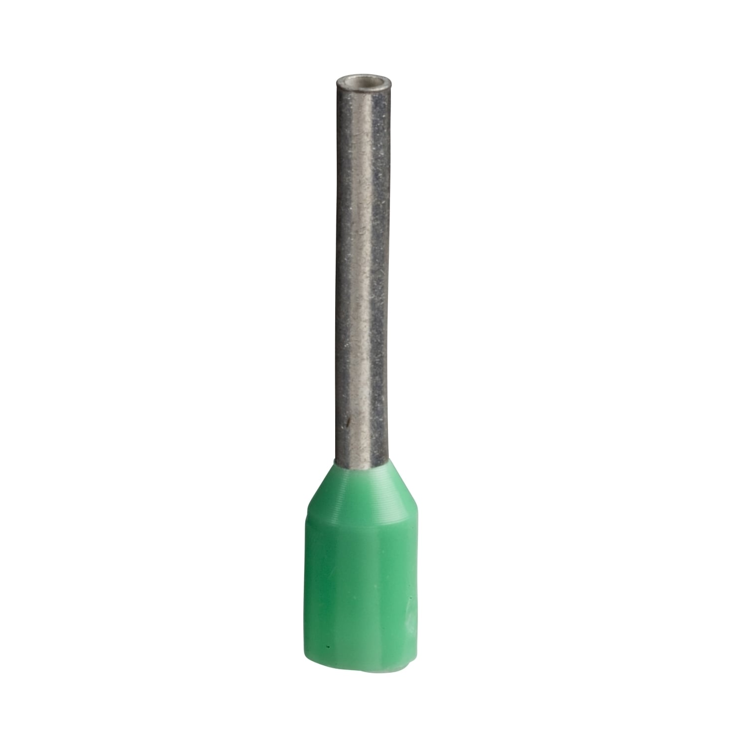 Cable ends, Linergy TR cable ends, single conductor, green, 6mm, medium size, 10 sets of 100