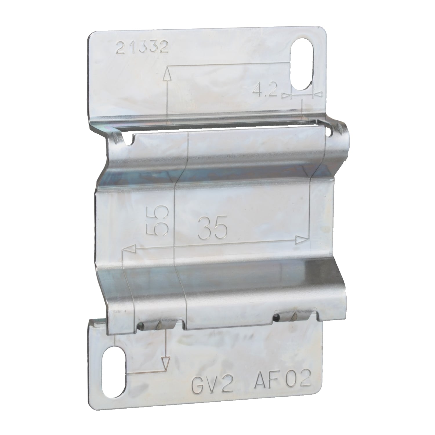 Adapter plates,TeSys Deca,for mounting a GV2 by screw fixing