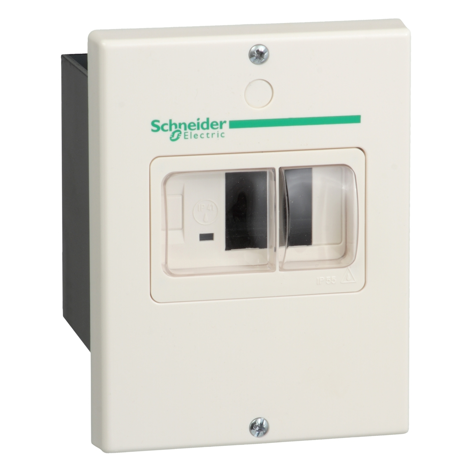 Flush mounting enclosure for TeSys GV2ME, IP55