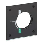 Adaptor plate for direct rotary handle, TeSys GV5 / GV7, mounting on door, IP43