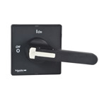 TeSys VARIO - front and black rotary handle - 1 to 3 padlocking