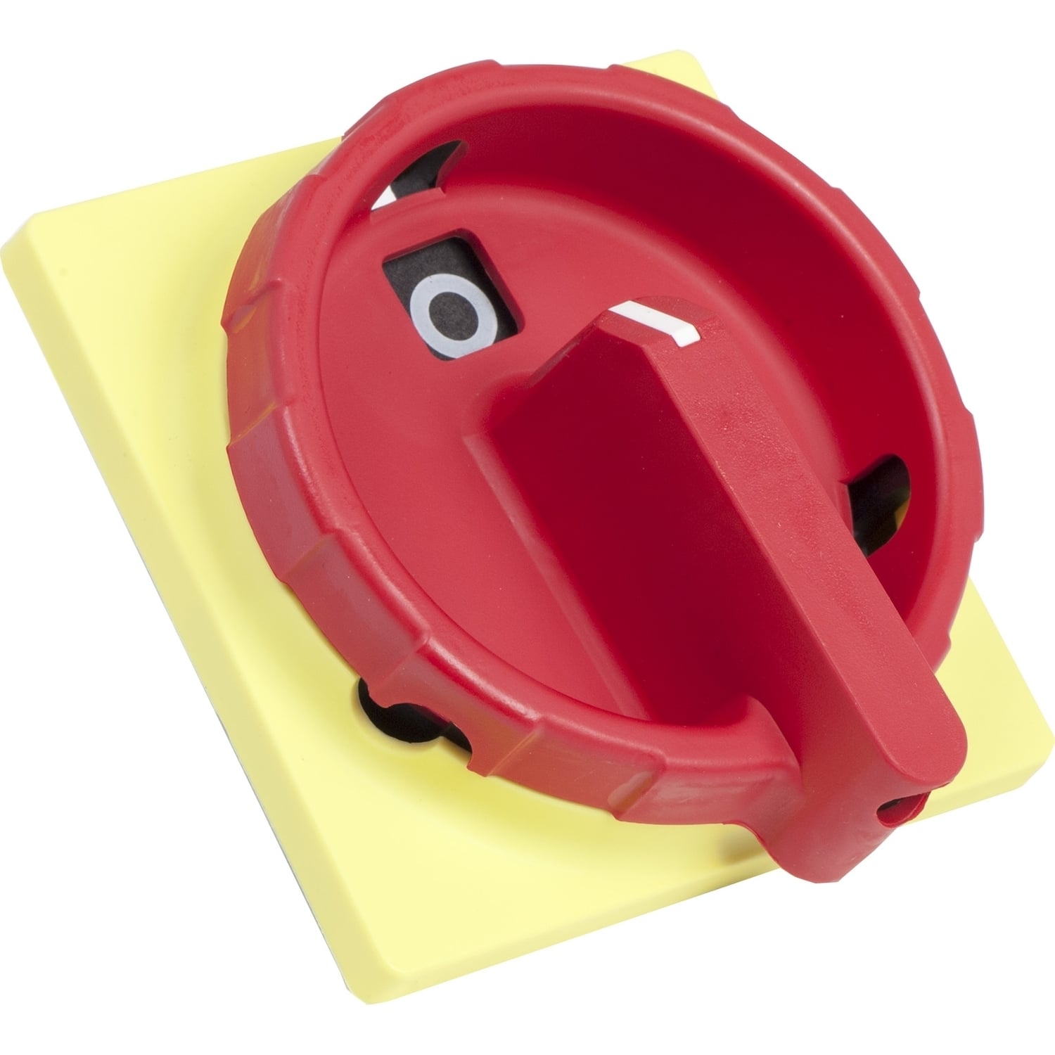 TeSys VARIO / Mini VARIO - front and red rotary handle - 1 to 3 padlocking