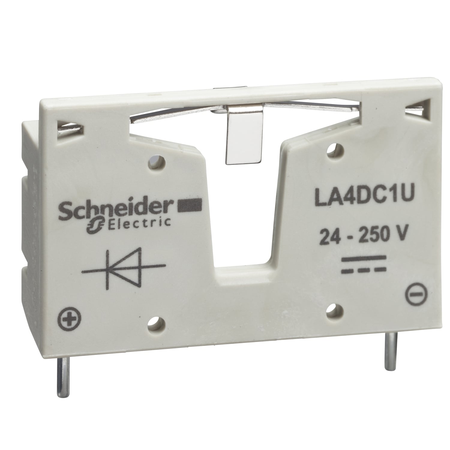 Suppressor module, TeSys Deca, diodes, 12 to 250VDC