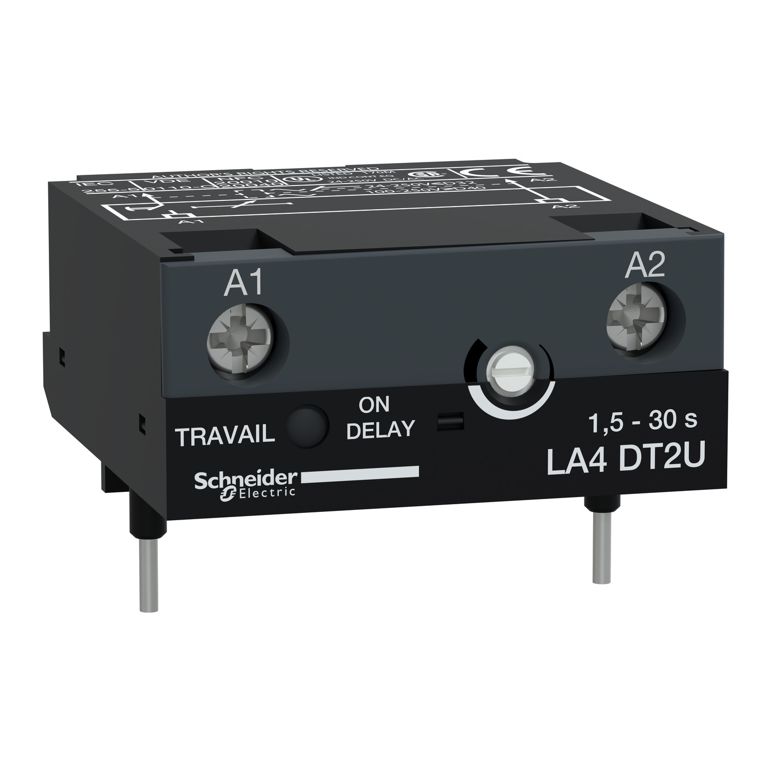electronic timer module - type on delay - 1.5....30 s - 24....250 V DC/AC