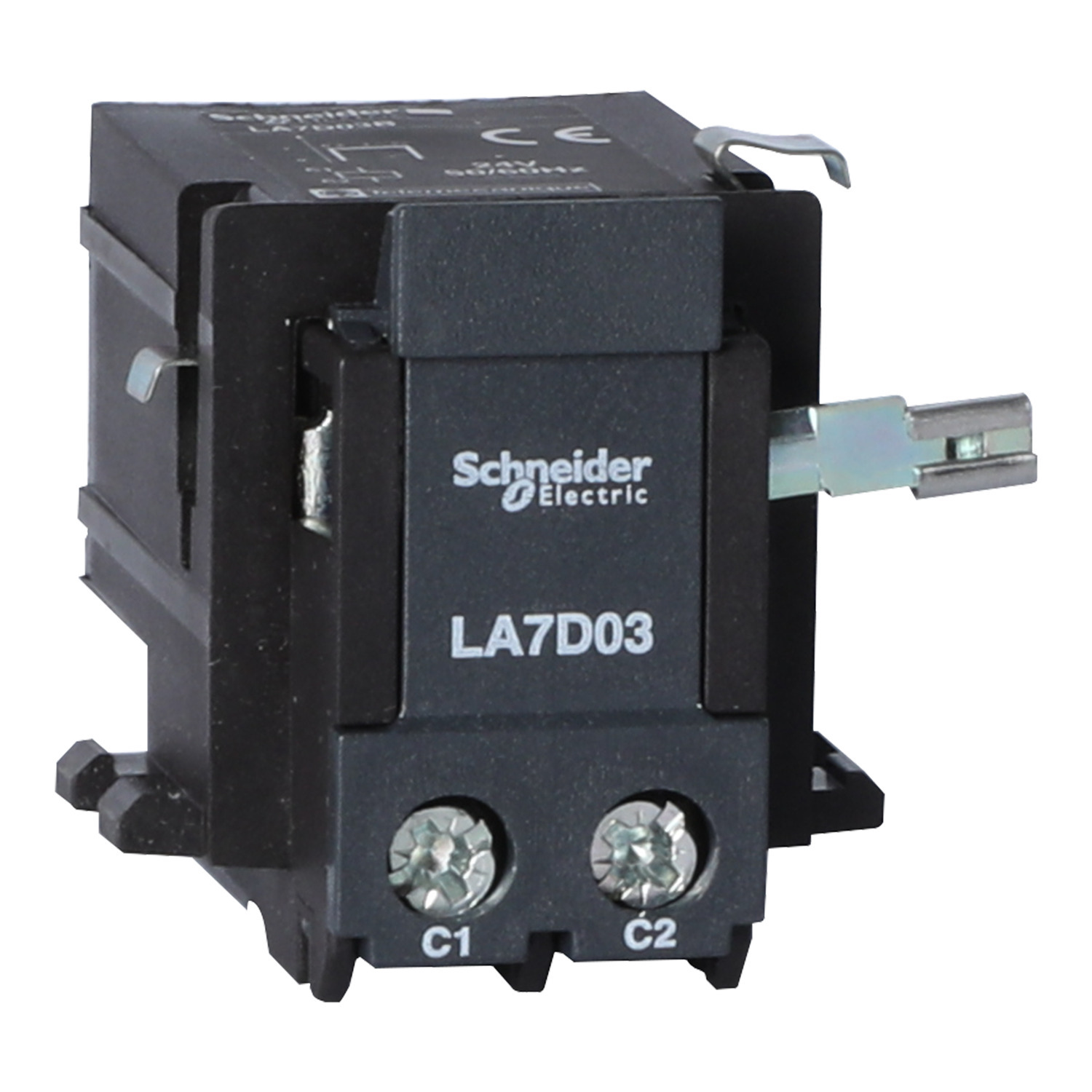 Thermal overload relays, TeSys Deca, remote electrical tripping, 24V DC/AC