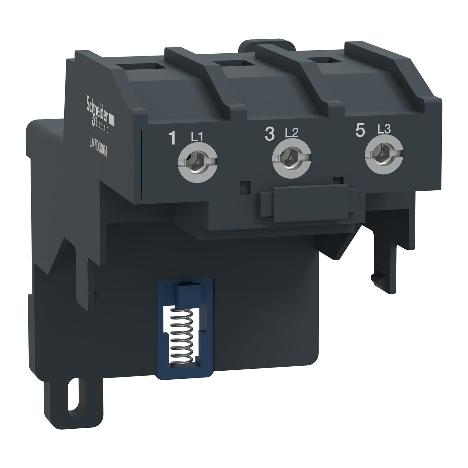 TeSys LRD thermal overload relay, terminal block adaptor