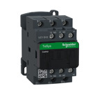 IEC contactor, TeSys Deca, nonreversing, 12A, 7.5HP at 480VAC, up to 100kA SCCR, 3 phase, 3 NO, 24VAC 50/60Hz coil, open
