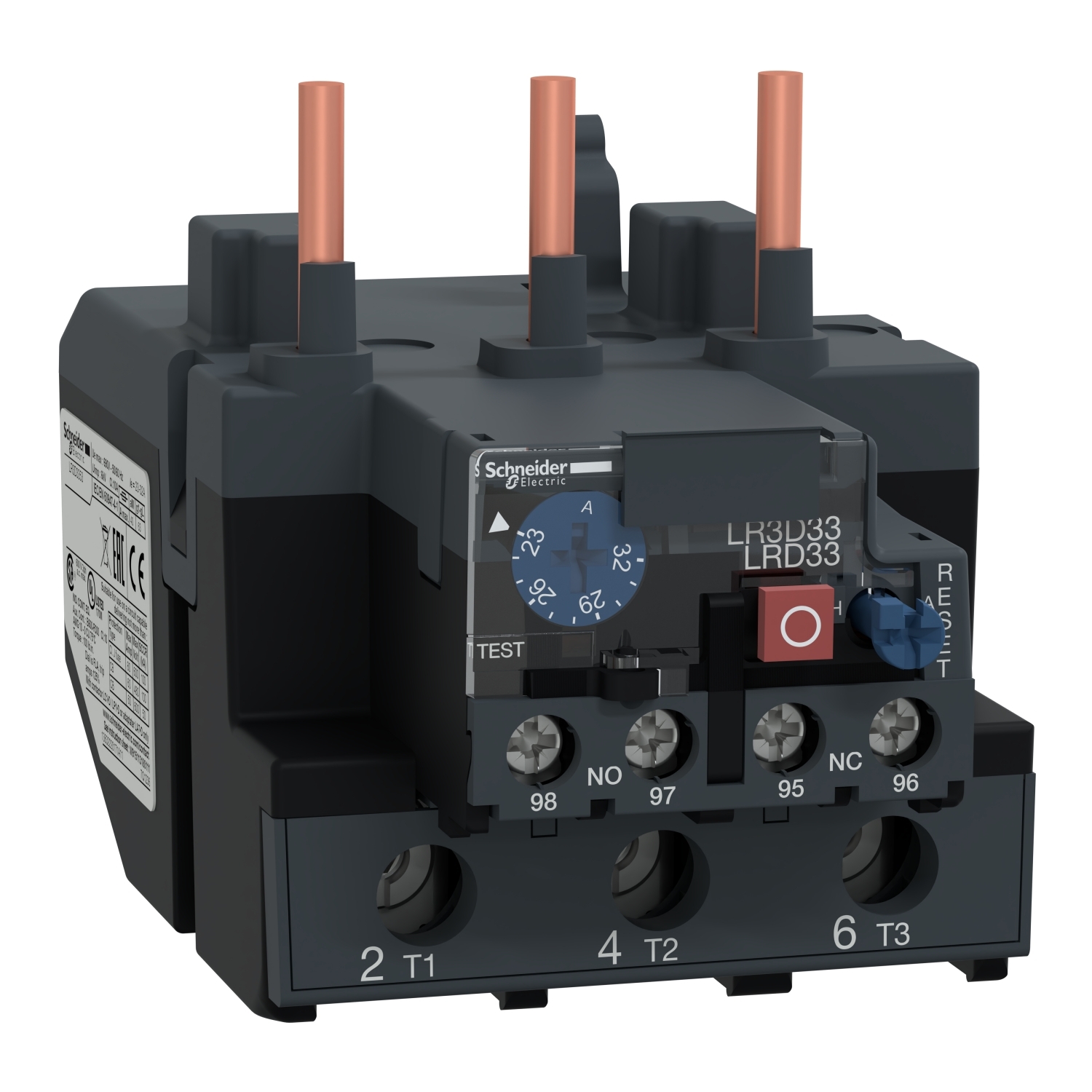 TeSys Deca thermal overload relays , 23...32A - class 10A