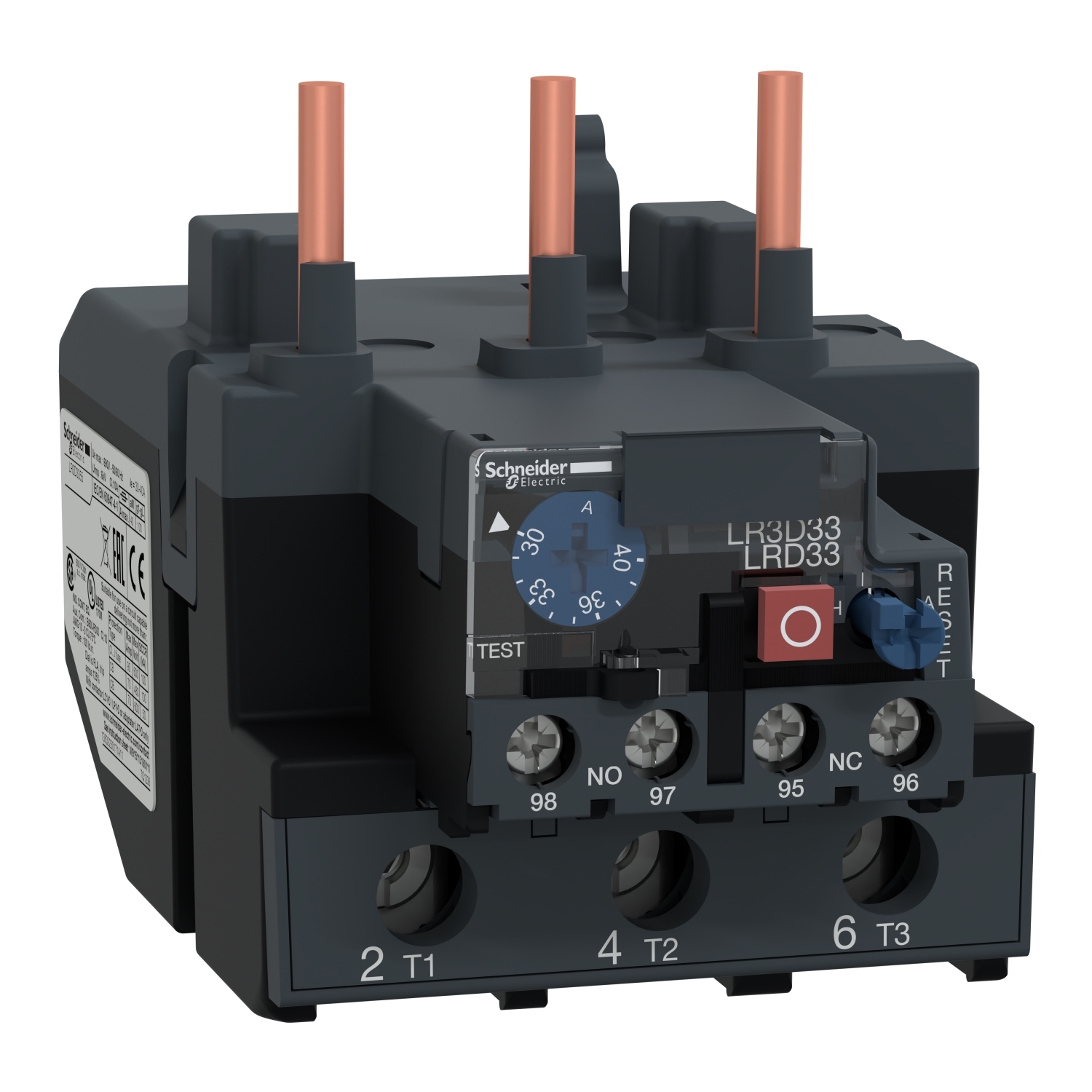 TeSys Deca thermal overload relays , 30...40A , class 10A