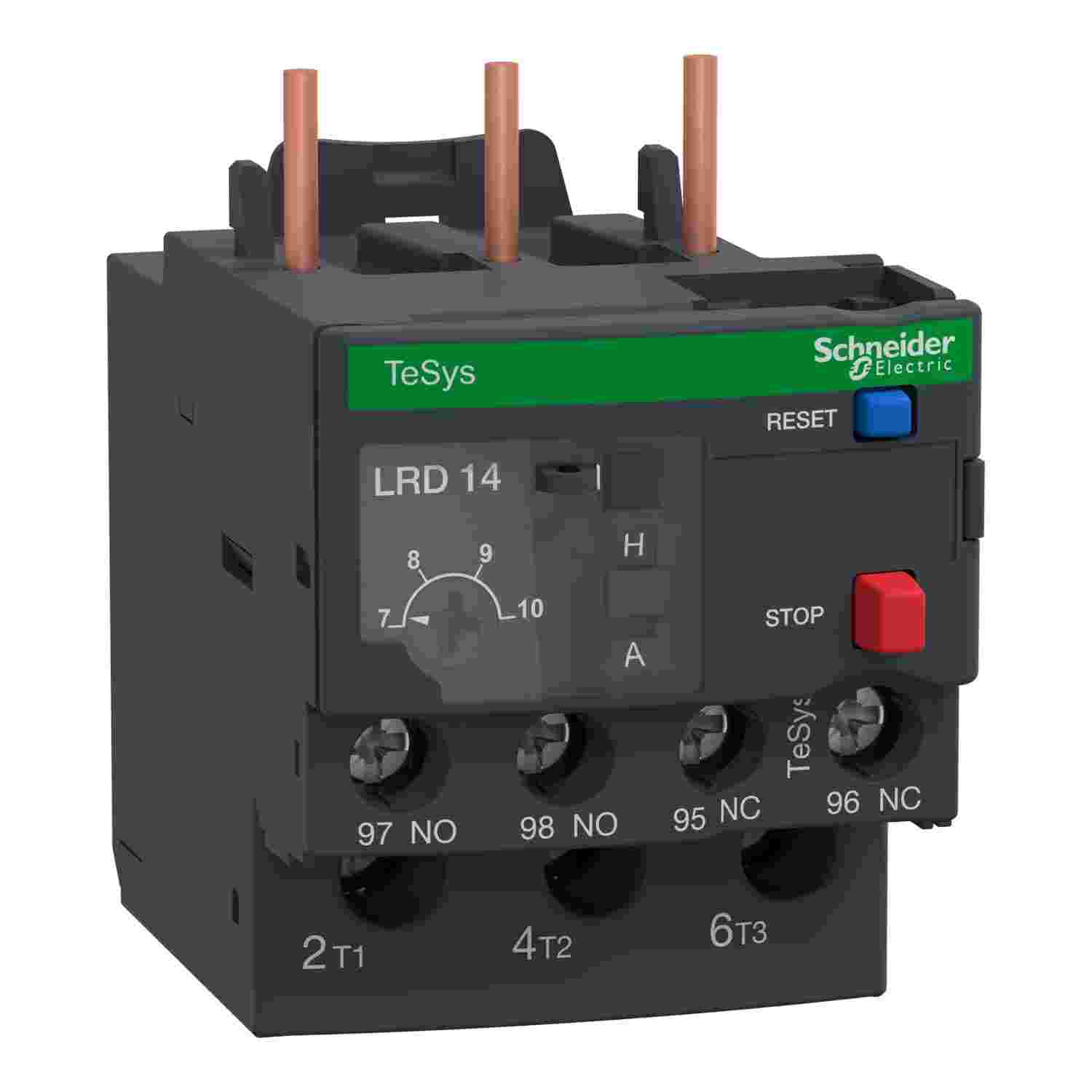 TeSys Deca, thermal overload relay, 7 to 10 A, class 10A