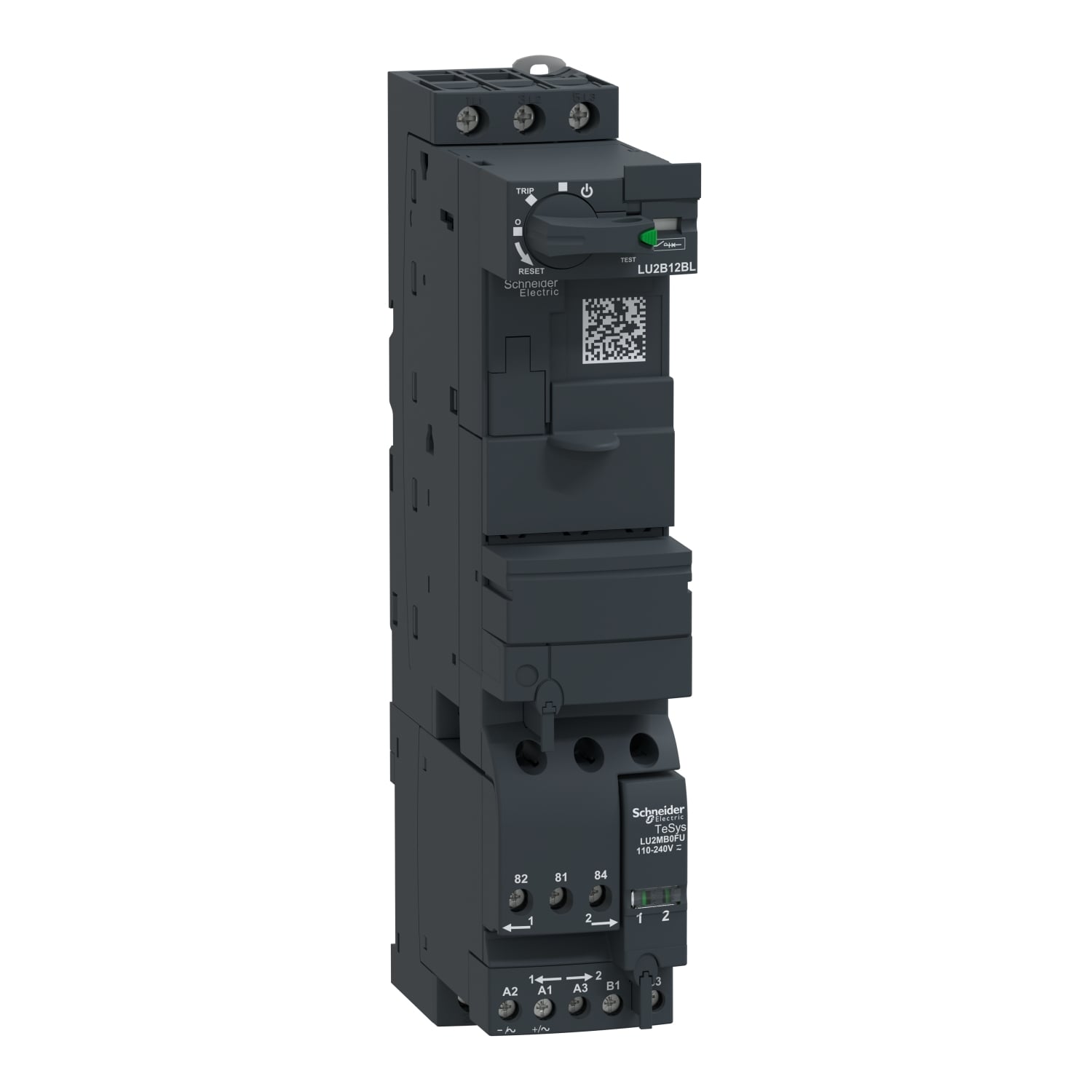 Reversing power base, TeSys Ultra, 3P, 12A/690V, coil 24VDC